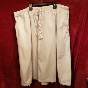 Women's within plus size white skirt